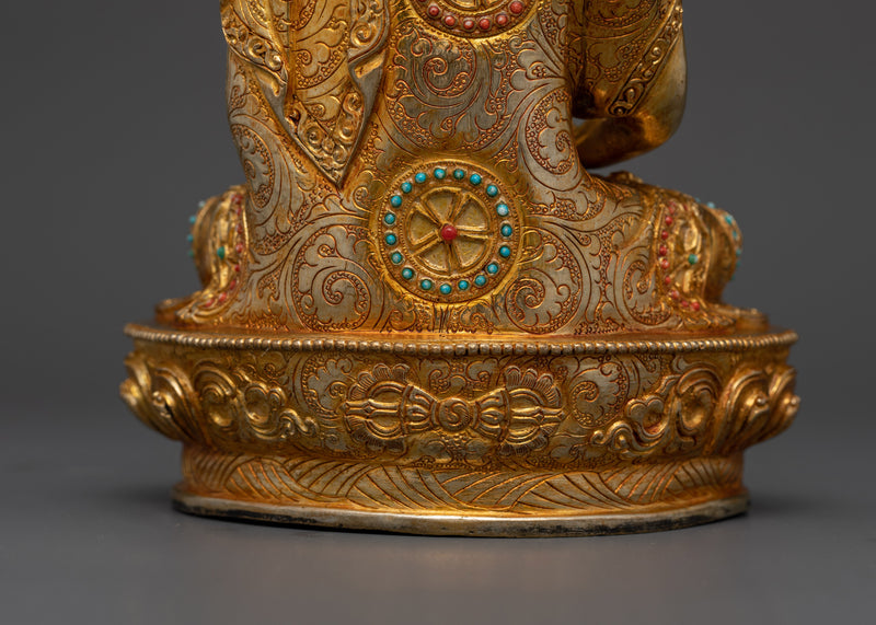 Amitabha Buddha Spiritual Sculpture | A Radiant Symbol of Infinite Light