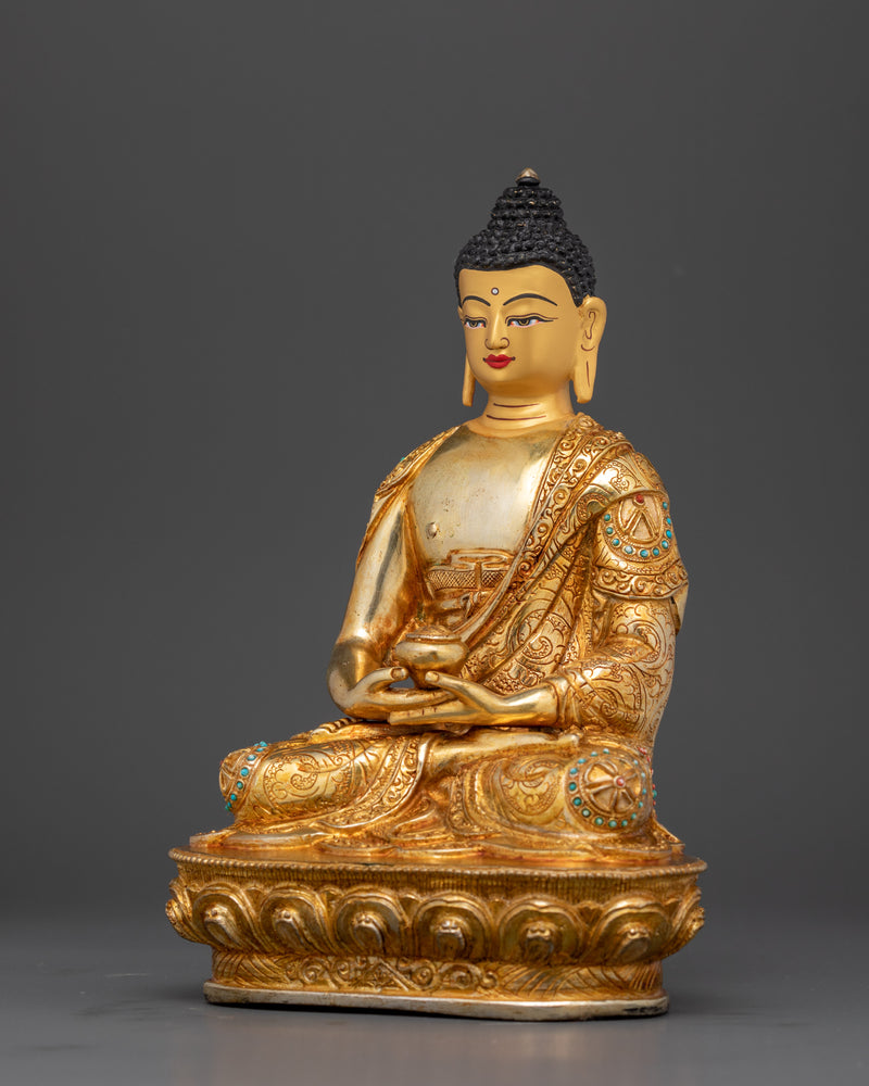 Amitabha Buddha Spiritual Sculpture | A Radiant Symbol of Infinite Light