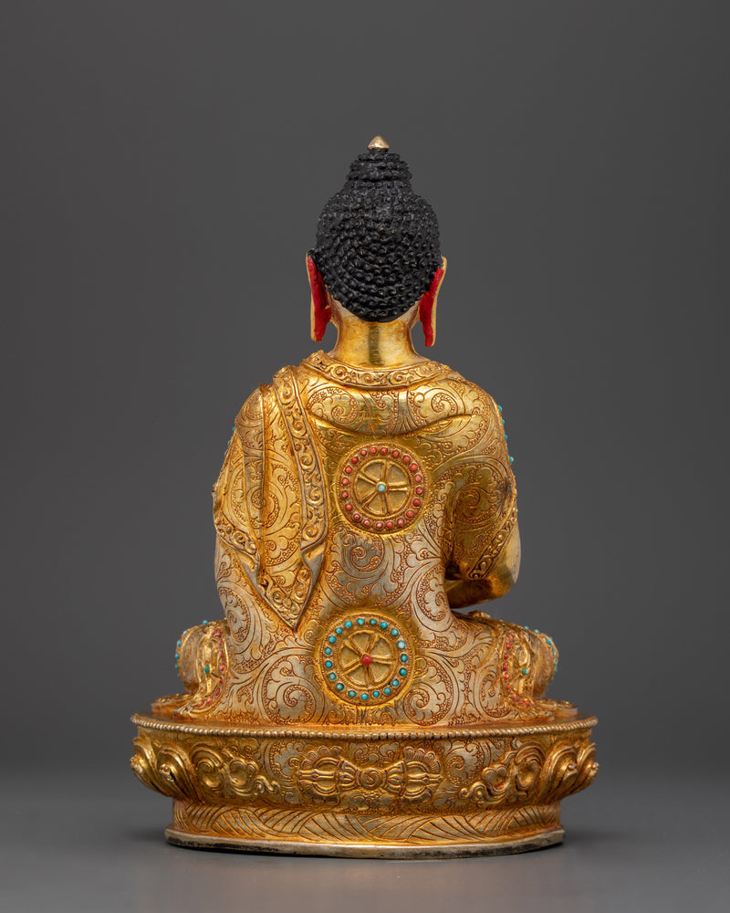 Amitabha Buddha Spiritual Sculpture | A Radiant Symbol of Infinite Light