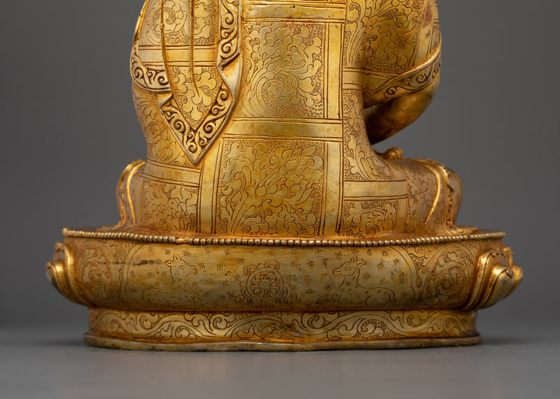 Amitabha Beautiful Copper Statue | A Handcrafted Symbol of Infinite Light