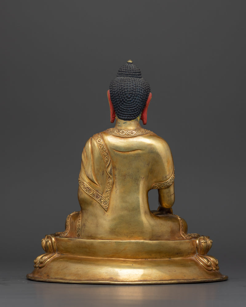 Shakyamuni Copper Statue | An Antique Finished Icon of Enlightenment