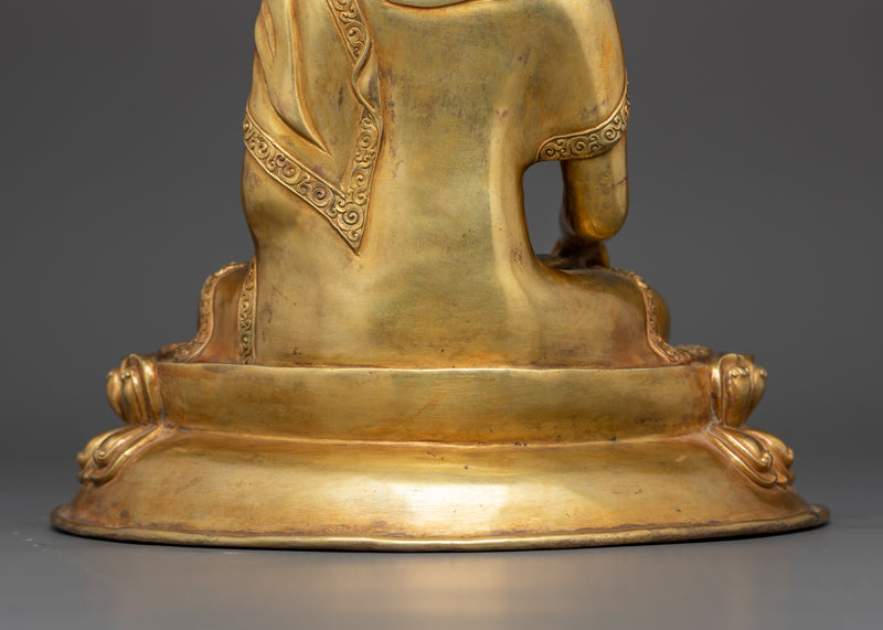 Shakyamuni Copper Statue | An Antique Finished Icon of Enlightenment