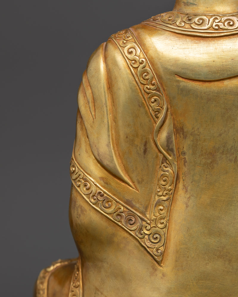 Shakyamuni Copper Statue | An Antique Finished Icon of Enlightenment