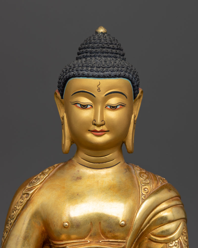 Shakyamuni Copper Statue | An Antique Finished Icon of Enlightenment