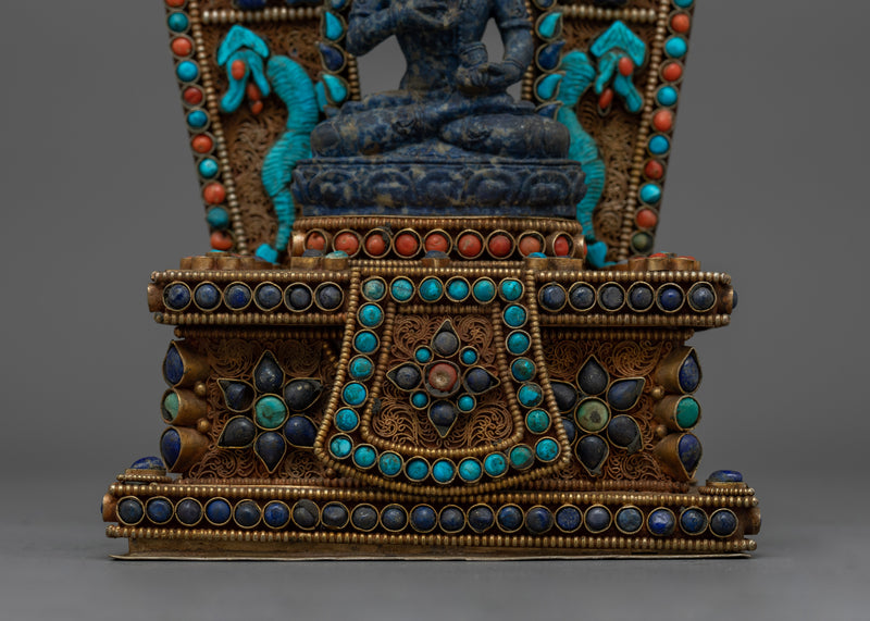 Vajrasattva Stone Statue | The Embodiment of Purity and Enlightenment