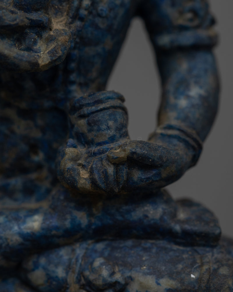 Vajrasattva Stone Statue | The Embodiment of Purity and Enlightenment