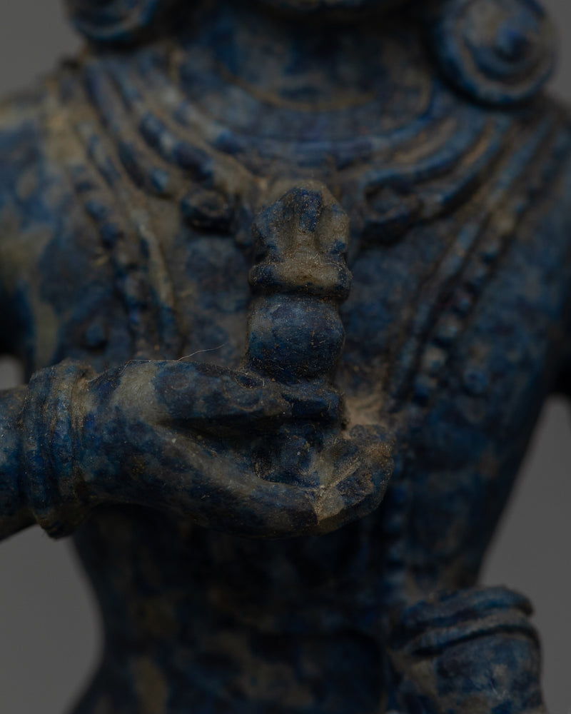 Vajrasattva Stone Statue | The Embodiment of Purity and Enlightenment