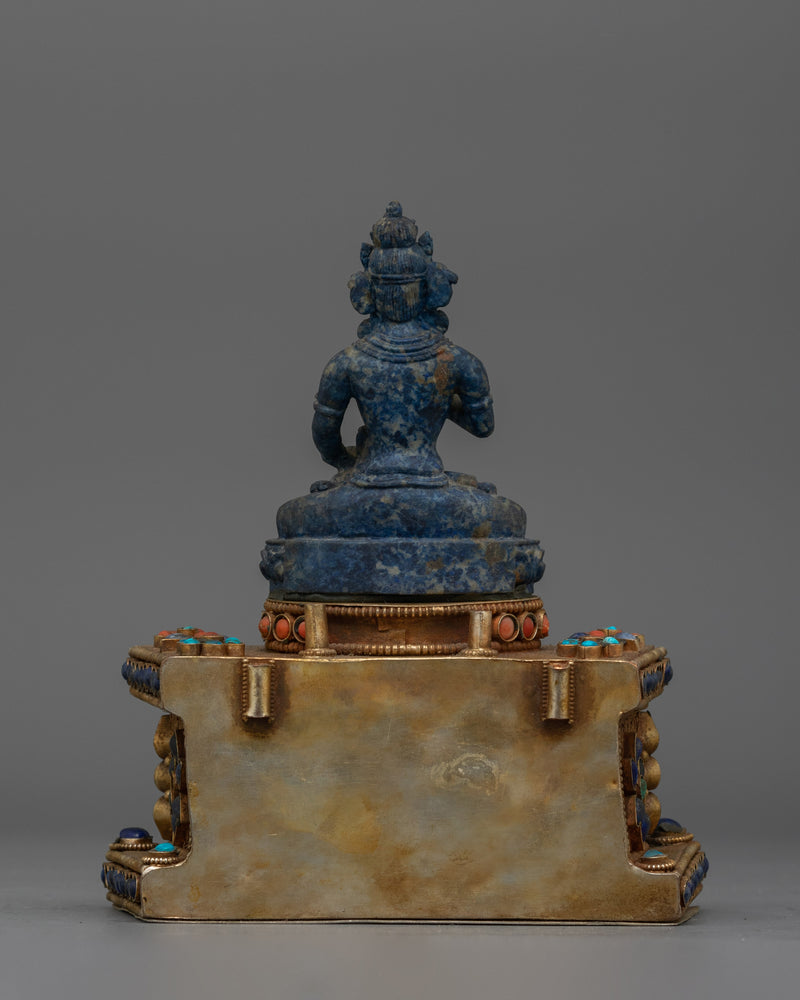 Vajrasattva Stone Statue | The Embodiment of Purity and Enlightenment