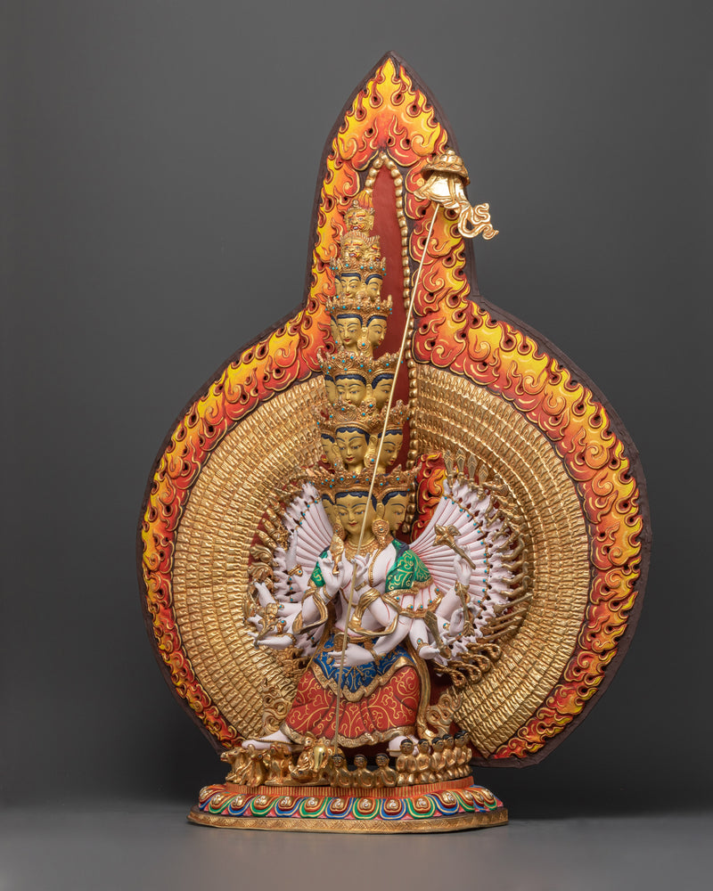 1000-Armed Sitatapatra Statue - A Powerful Protector Against Evil