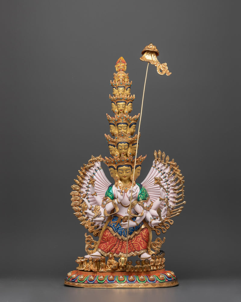 1000-Armed Sitatapatra Statue - A Powerful Protector Against Evil