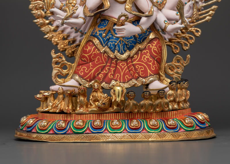 1000-Armed Sitatapatra Statue - A Powerful Protector Against Evil