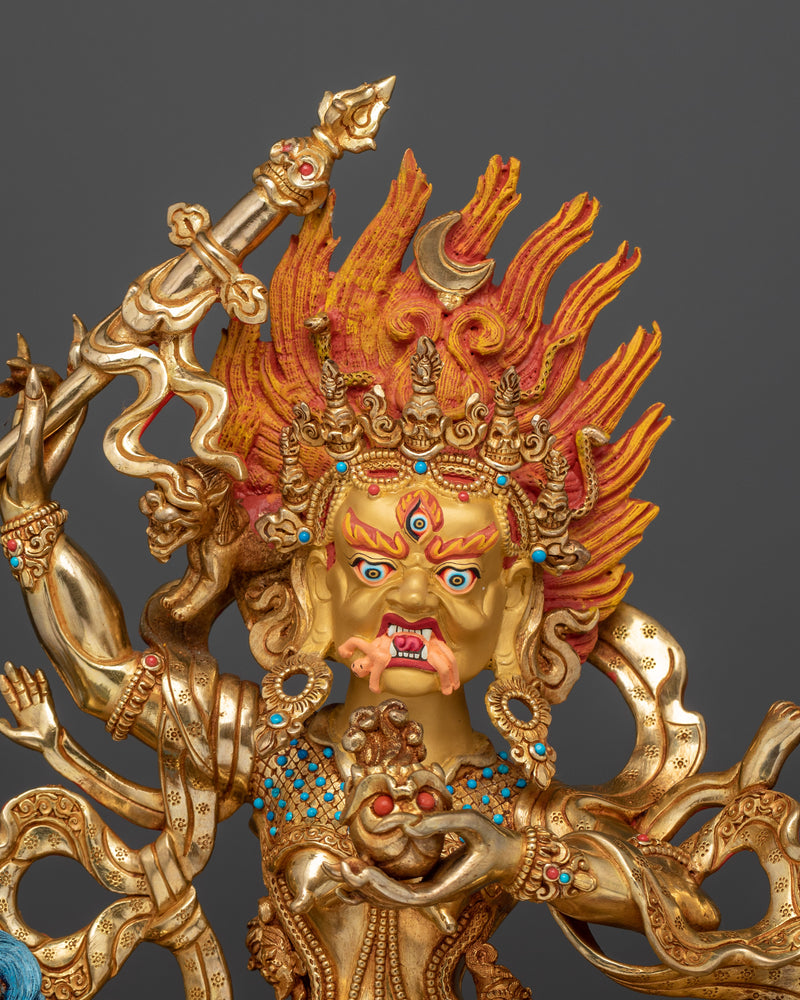 Shri devi sculpture