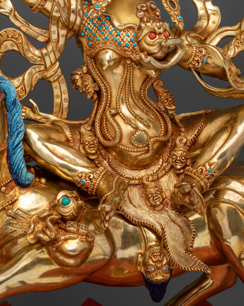 Shri Devi Sculpture | The Fierce Protector of the Dharma