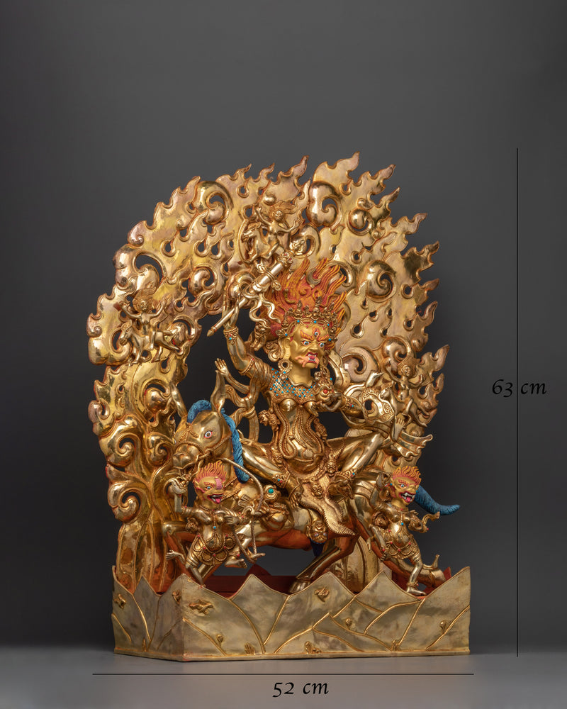 Shri devi sculpture