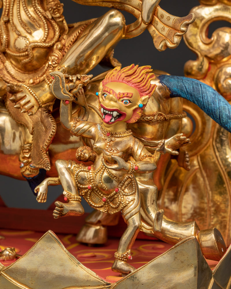 Shri Devi Sculpture | The Fierce Protector of the Dharma