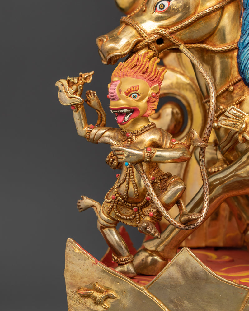 Shri Devi Sculpture | The Fierce Protector of the Dharma