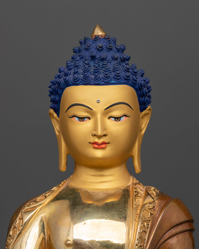 Shakyamuni Buddha Spiritual Copper Statue | Embodiment of Enlightenment