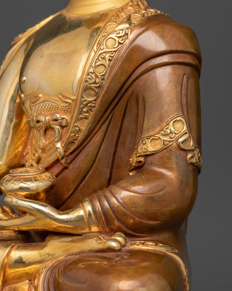 Shakyamuni Buddha Spiritual Copper Statue | Embodiment of Enlightenment