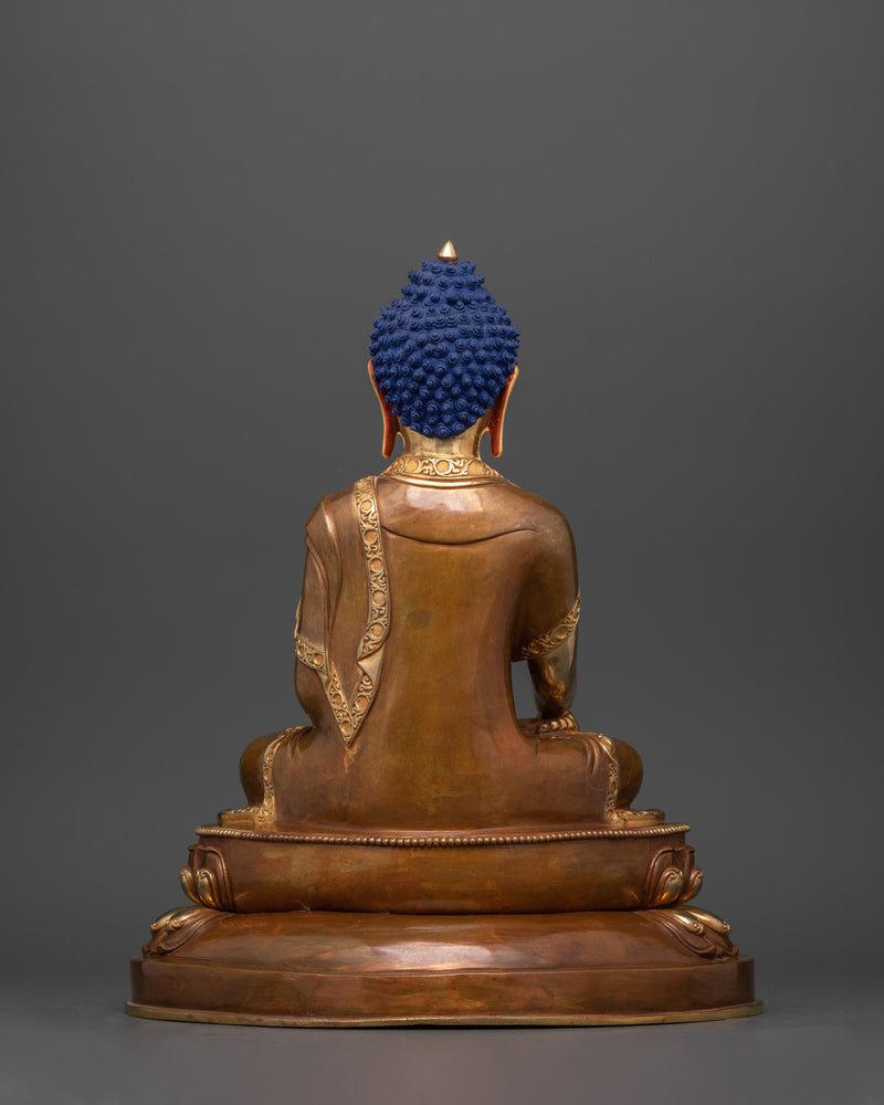 Shakyamuni Buddha Spiritual Copper Statue | Embodiment of Enlightenment