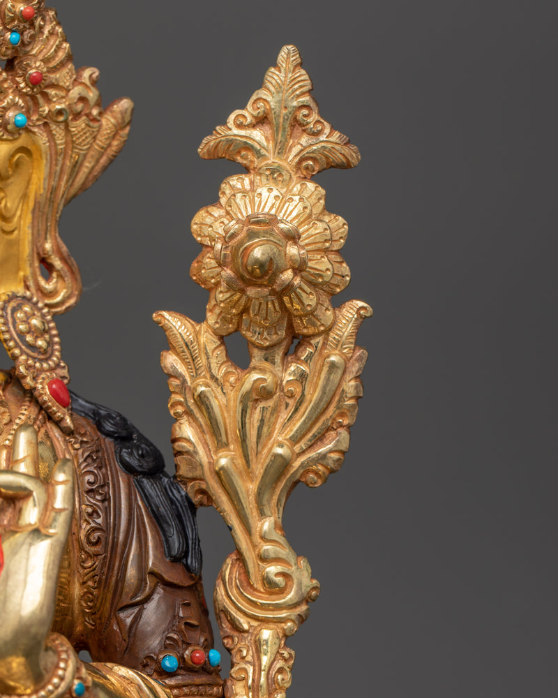 Mother Sita Tara Copper Statue | Guardian of Compassion