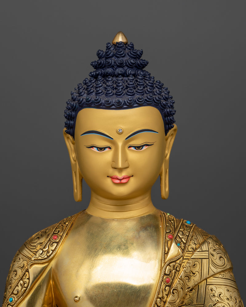 Amitabha Buddha Artwork for Shrine | Finest Nepali Handcrafted Statue