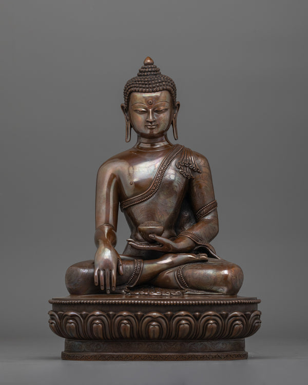 12 Inch Shakyamuni Buddha Statue 