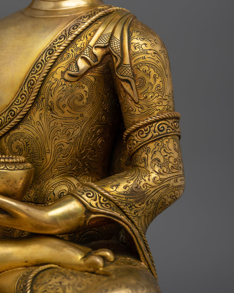 The Enlightened One in Radiant Form | Shakyamuni Buddha Statue