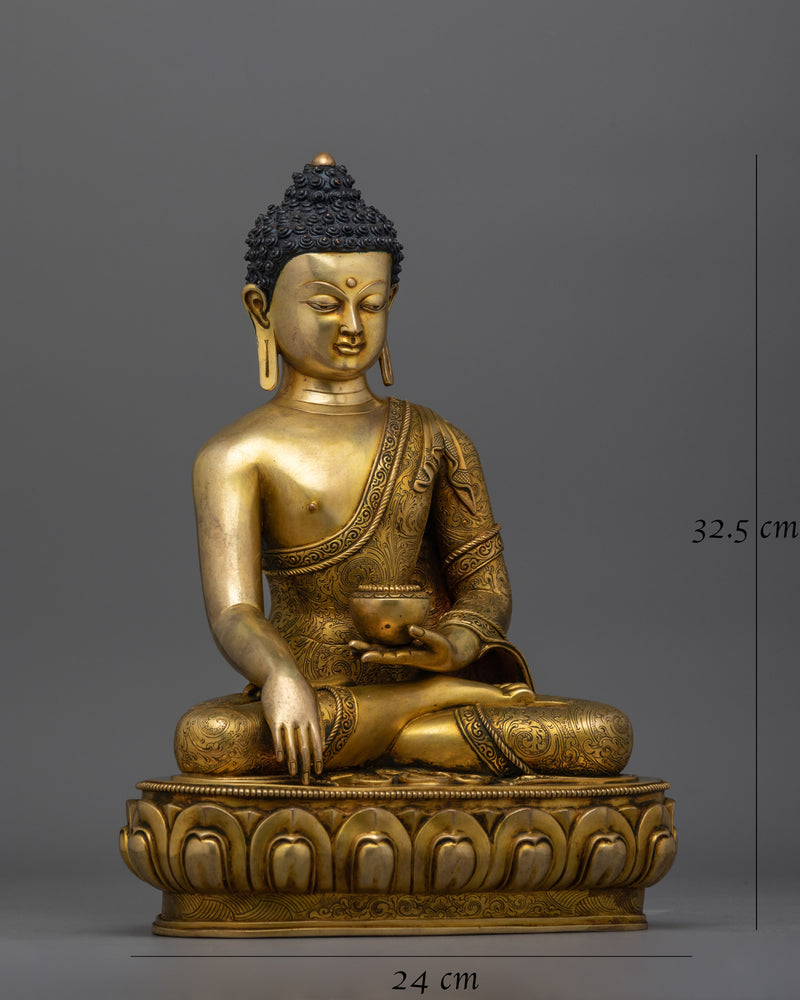 The Enlightened One in Radiant Form | Shakyamuni Buddha Statue