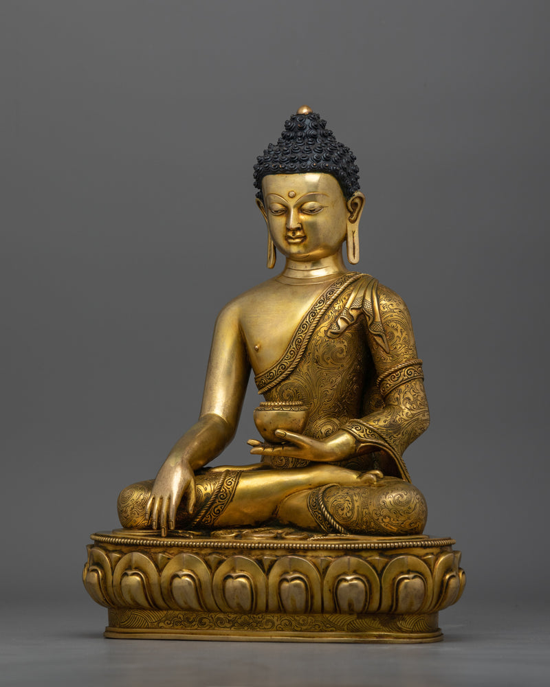 The Enlightened One in Radiant Form | Shakyamuni Buddha Statue