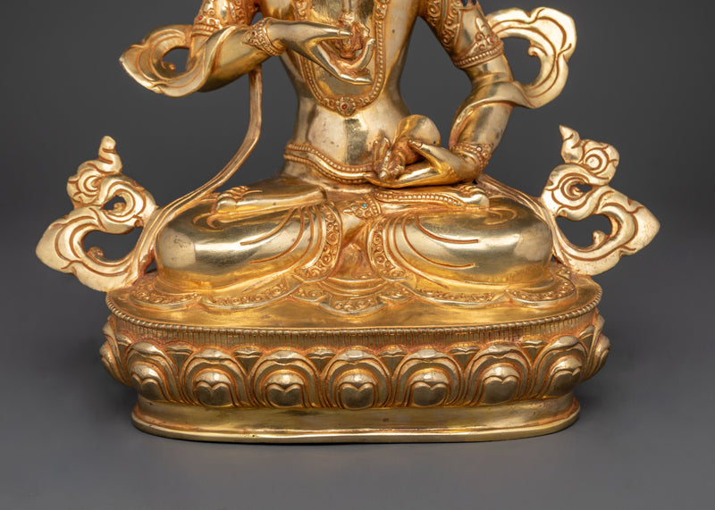 The Bodhisattva of Purification | Vajrasattva 24k Gold Gilded Statue