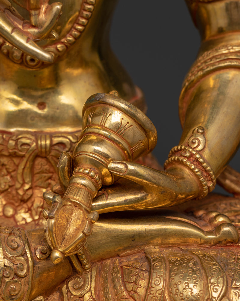 The Supreme Purifier of Mind and Spirit | Vajrasattva Copper Statue