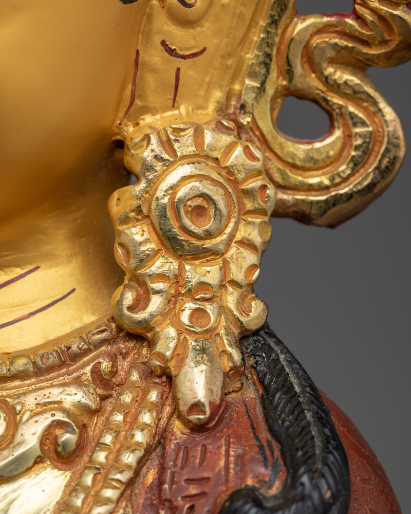 The Protector of Beings | Kshitigarbha Copper Statue