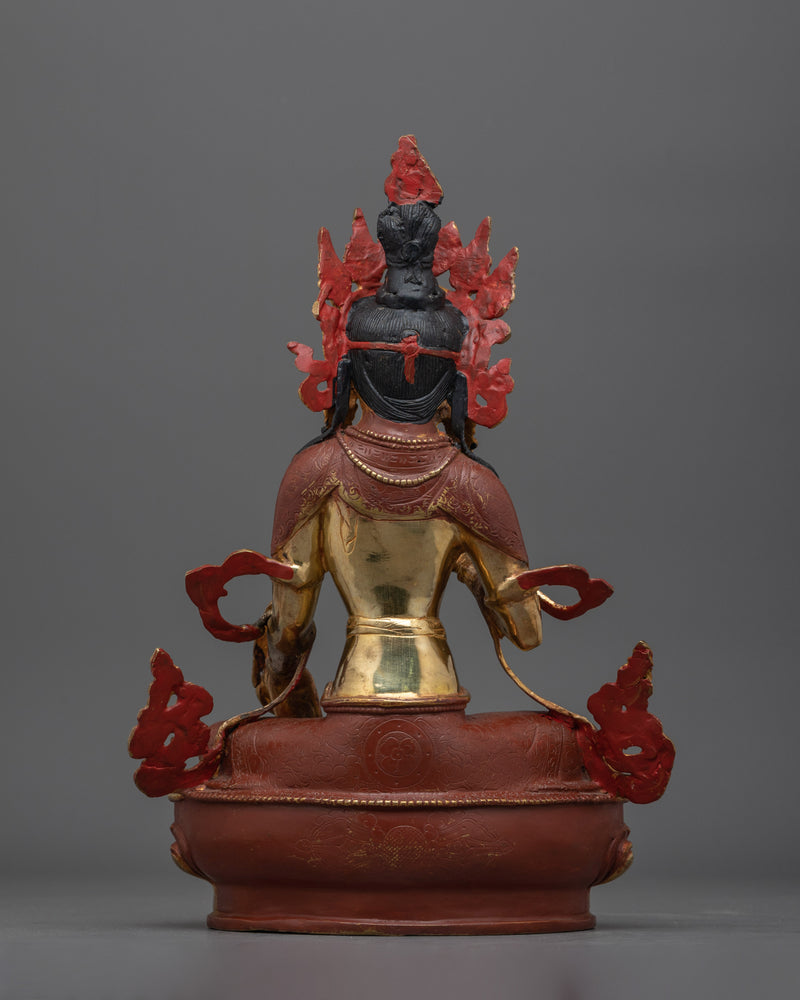 The Protector of Beings | Kshitigarbha Copper Statue