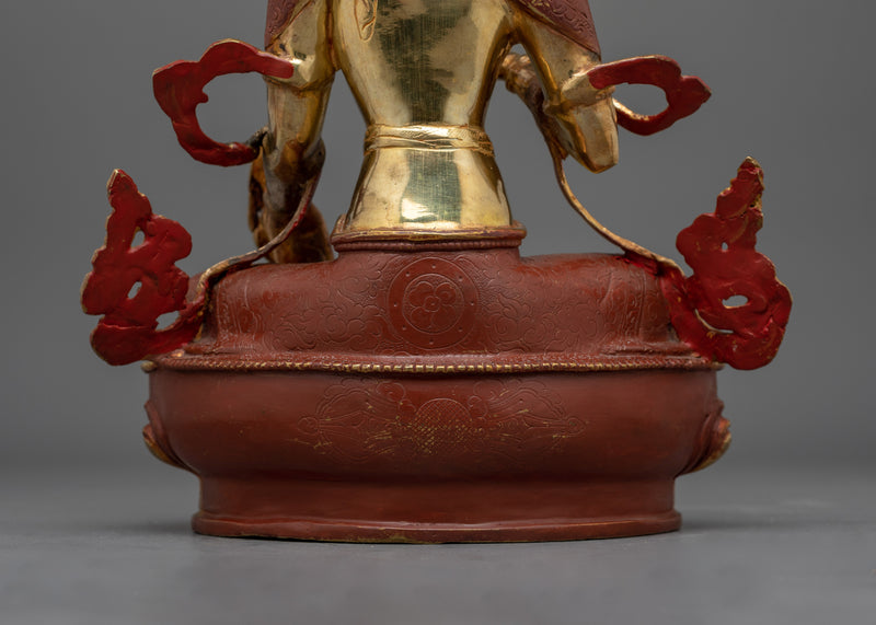 The Protector of Beings | Kshitigarbha Copper Statue