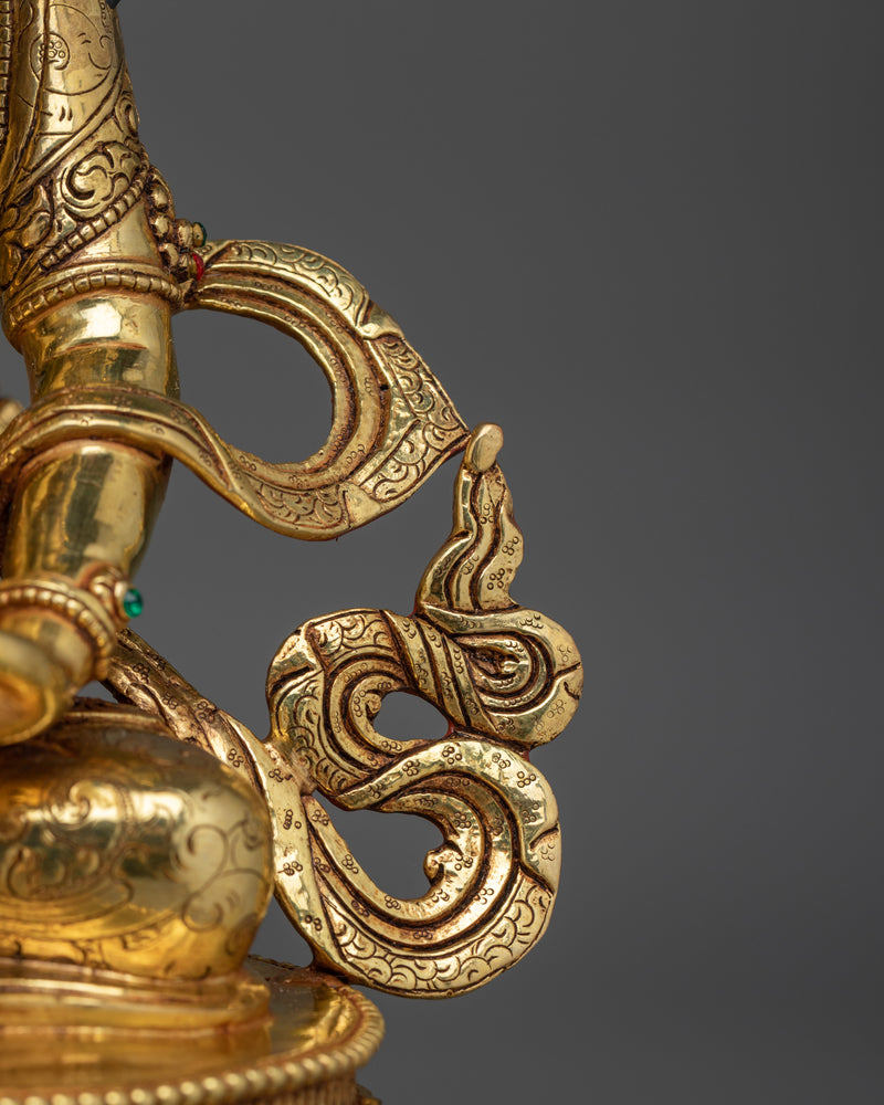 Vajradhara with Consort Copper Statue | The Embodiment of Ultimate Union