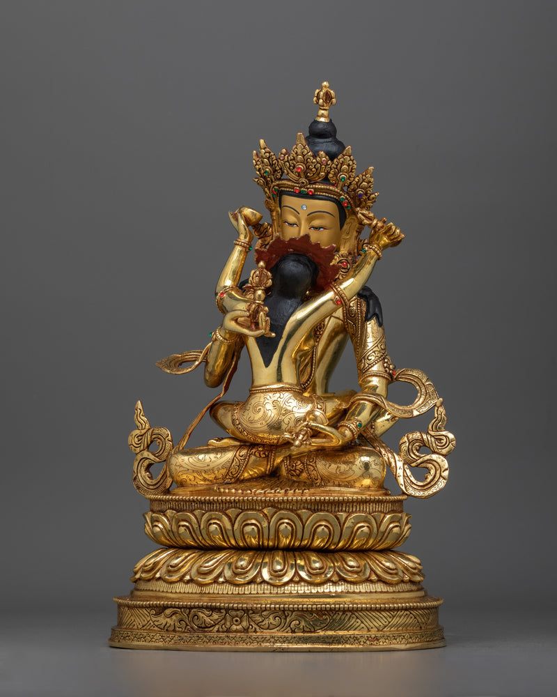 Vajrasattva with Consort Copper Statue | The Ultimate Symbol of Purification and Union