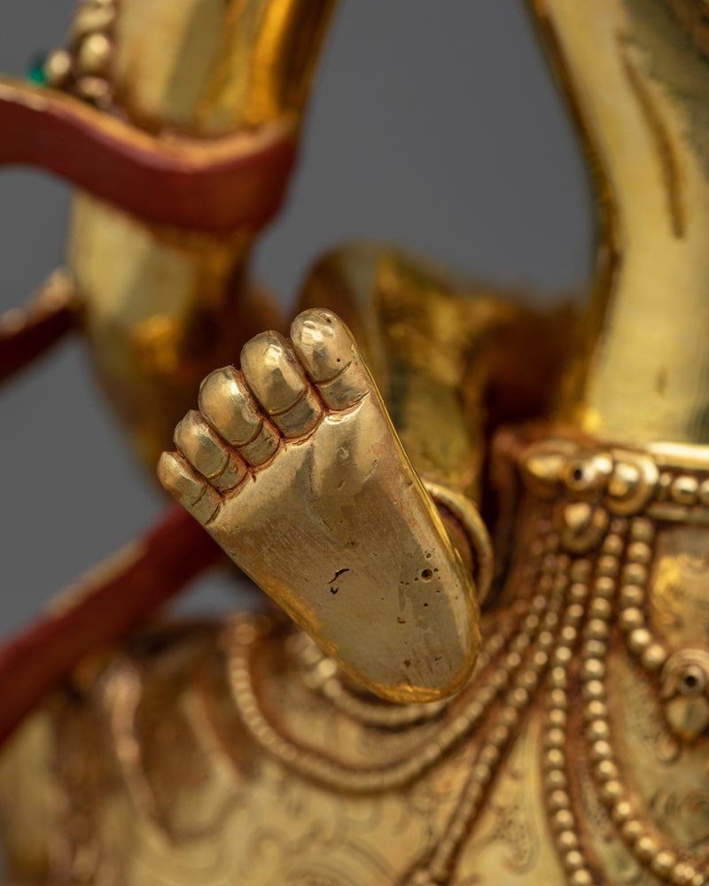 Vajrasattva with Consort Copper Statue | The Ultimate Symbol of Purification and Union