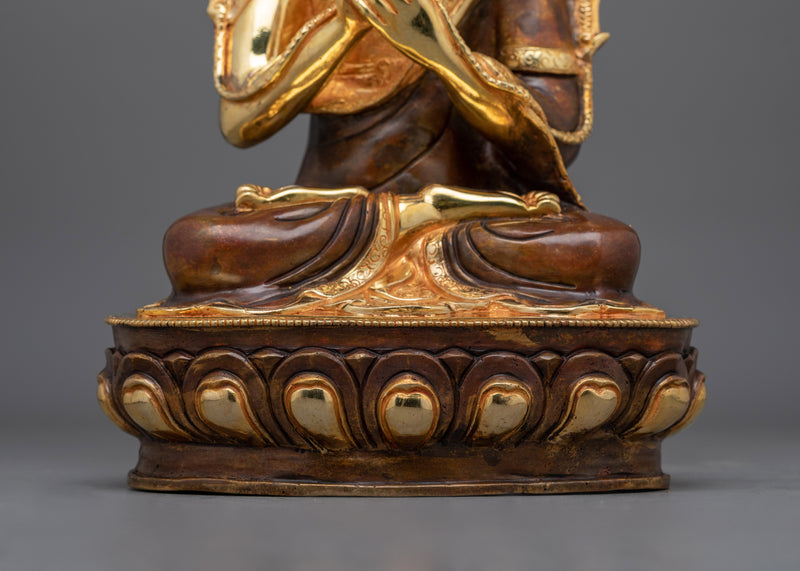 The Master of Enlightenment with Disciples | Tsongkhapa Statue Set