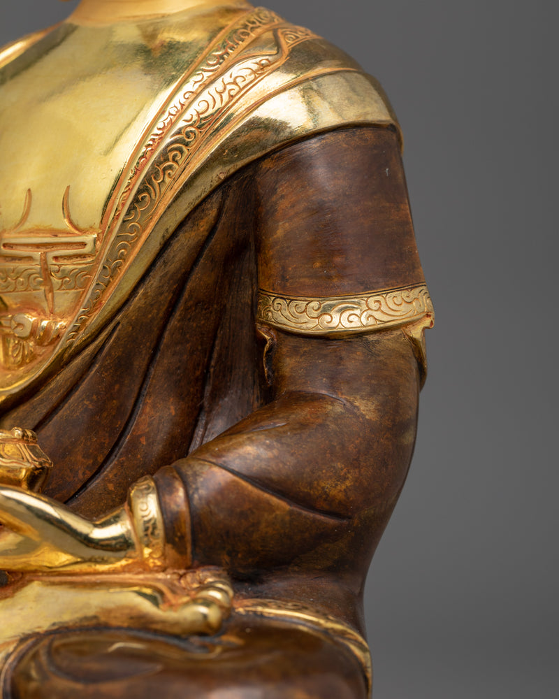 The Enlightened One for Your Sacred Space | Shakyamuni Buddha Copper Statue