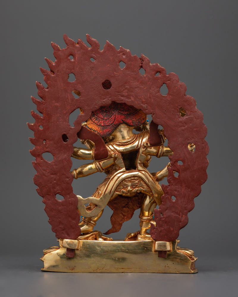 Vajrakilaya with Consort Copper Statue | The Fierce Protector and Remover of Obstacles