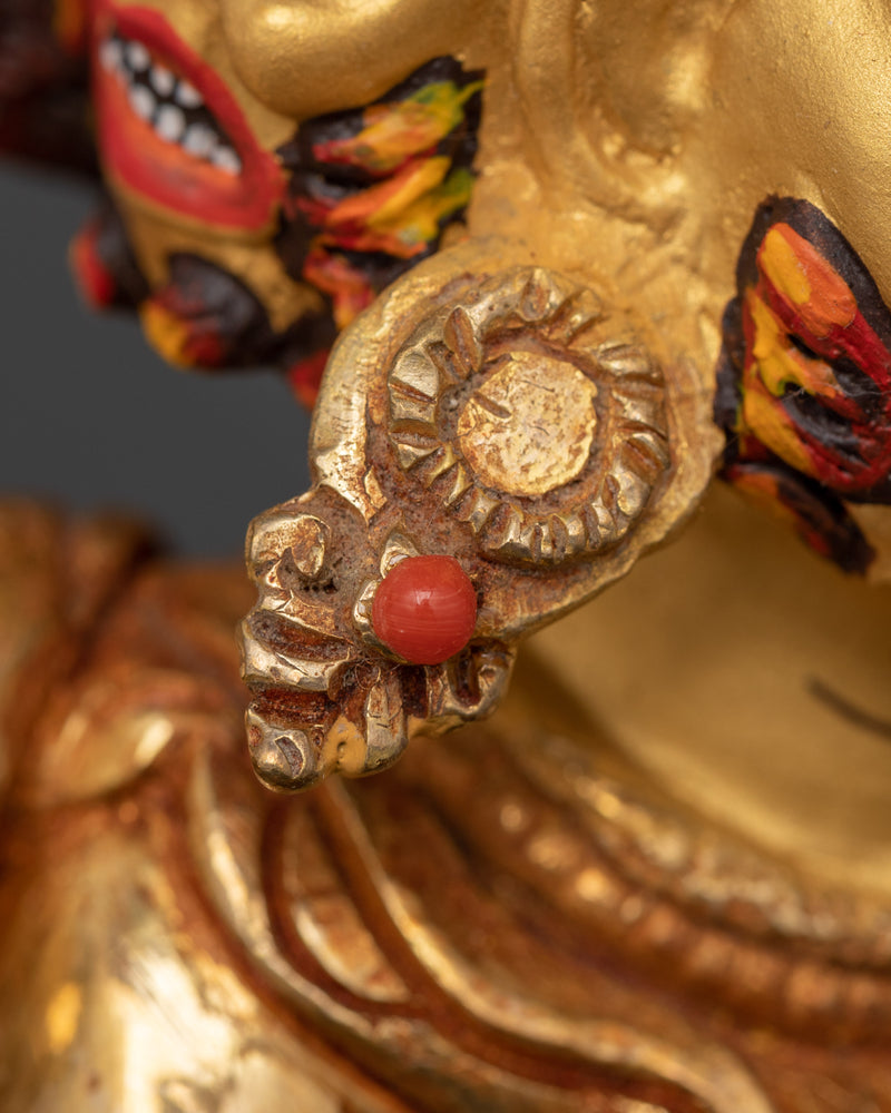 Vajrakilaya with Consort Copper Statue | The Fierce Protector and Remover of Obstacles