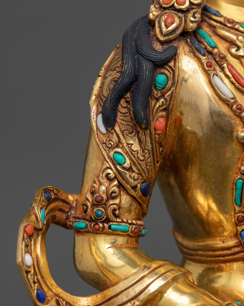 The Buddha of Infinite Life and Longevity | Amitayus Buddha Gilt Statue