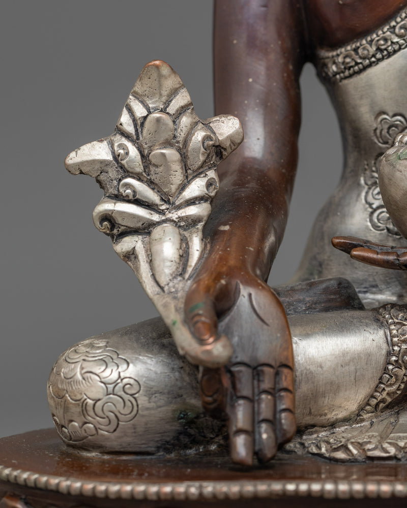 The Healer of Body and Spirit | Medicine Buddha Copper Statue