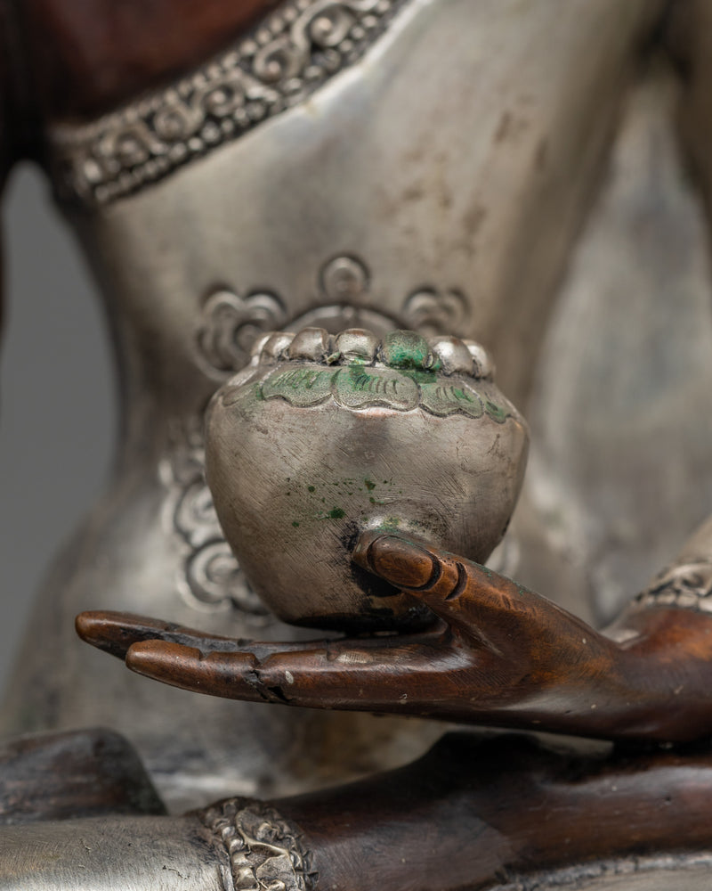 The Healer of Body and Spirit | Medicine Buddha Copper Statue