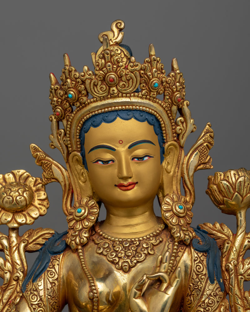 sacred-green-tara-buddha-statue