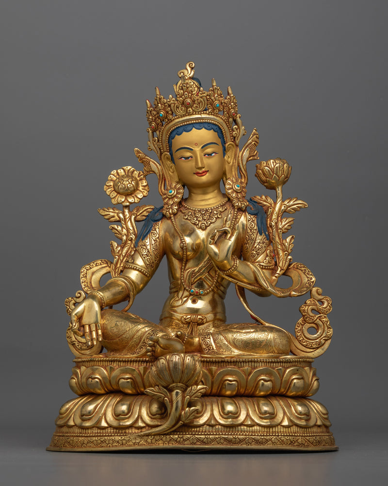 sacred-green-tara-buddha-statue