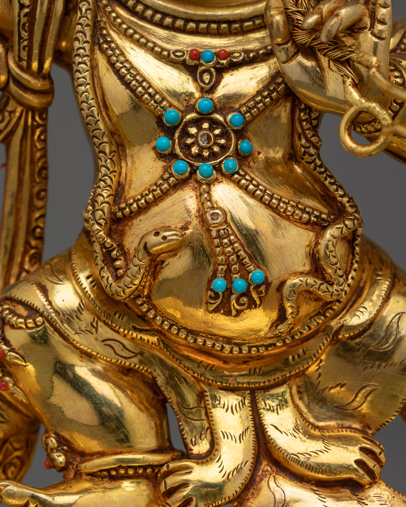 The Protector of the Buddha | Vajrapani Copper Statue