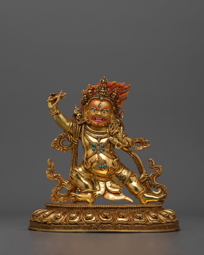 The Protector of the Buddha | Vajrapani Copper Statue