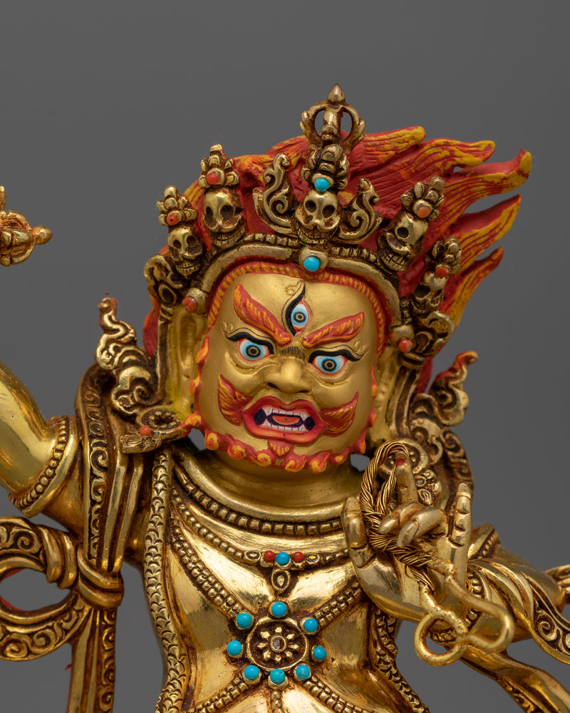 The Protector of the Buddha | Vajrapani Copper Statue