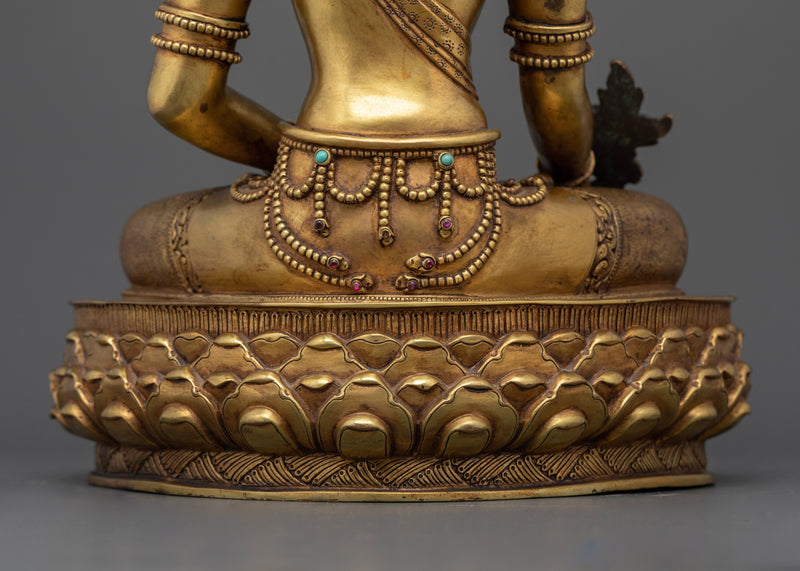 The Healer with Regal Grace | Crown Medicine Buddha Statue